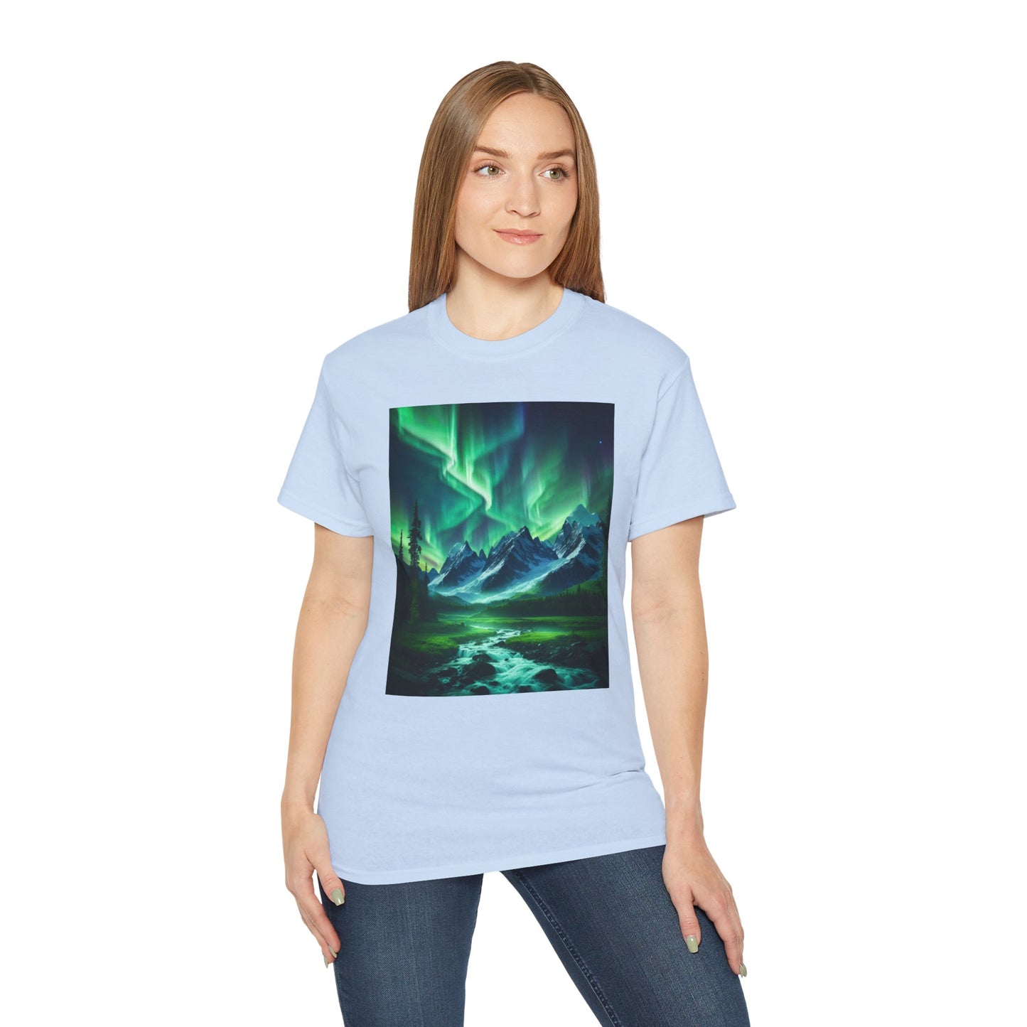 Unisex Ultra Cotton Tee - Nature Inspired Graphic T-Shirt