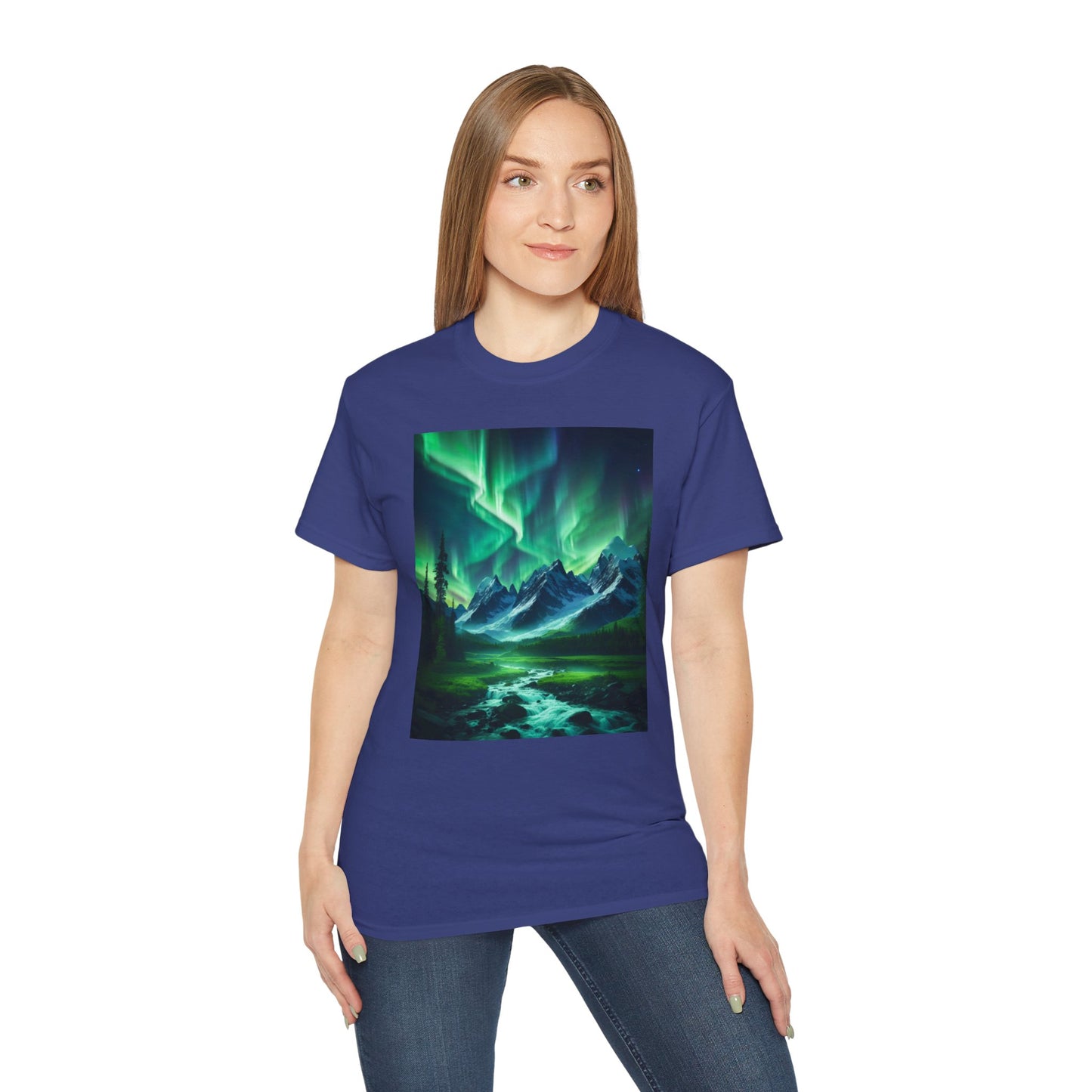 Unisex Ultra Cotton Tee - Nature Inspired Graphic T-Shirt