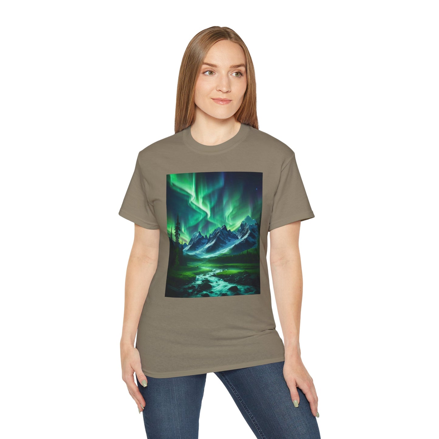 Unisex Ultra Cotton Tee - Nature Inspired Graphic T-Shirt